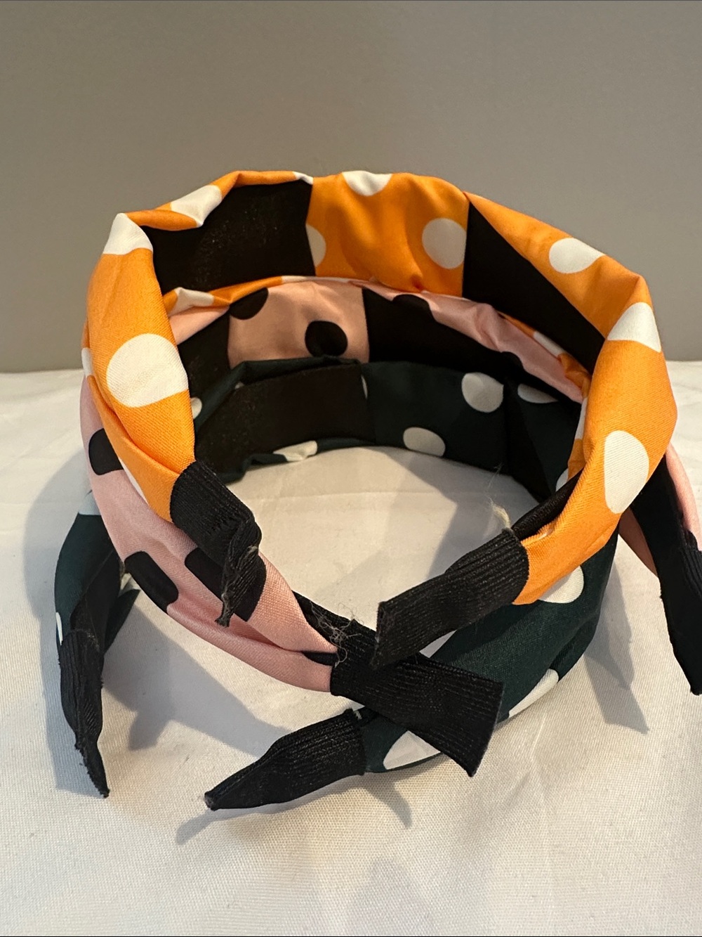 Polka Dot Knotted Headband – Multiple Colors Available NWOT - Picture 2 of 5
